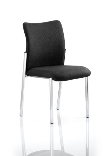 Academy Visitor Chair Black Fabric