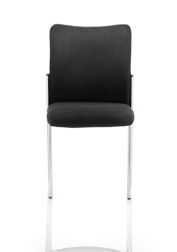 Academy Visitor Chair Black Fabric