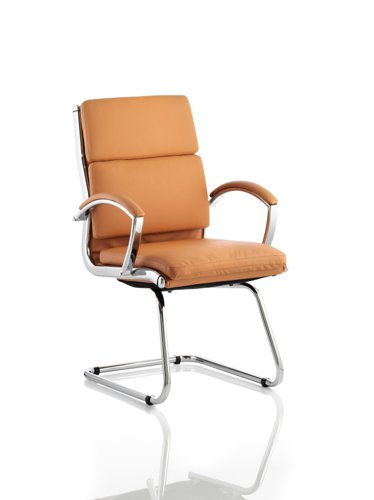 Classic Cantilever Chair Tan
