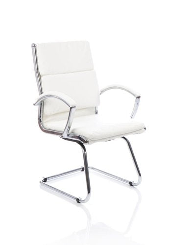Classic Cantilever Chair White