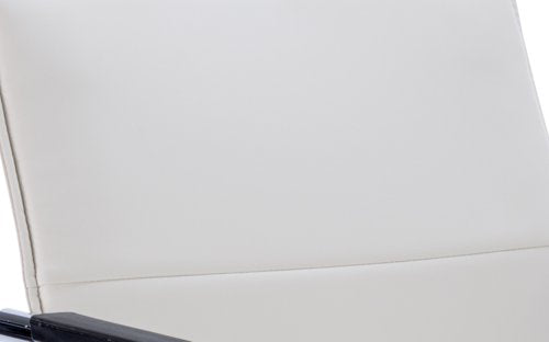 Echo Cantilever Chair Leather WH