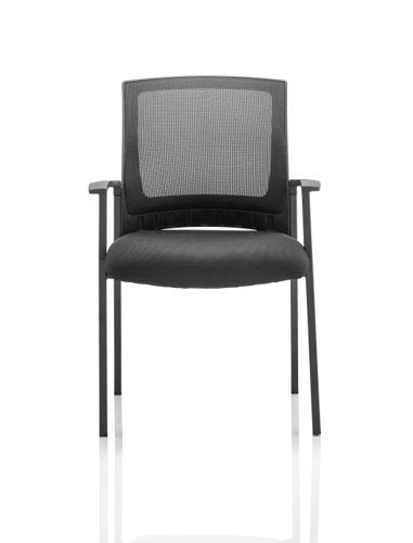 Metro Chair BK Fabric BK Mesh Back
