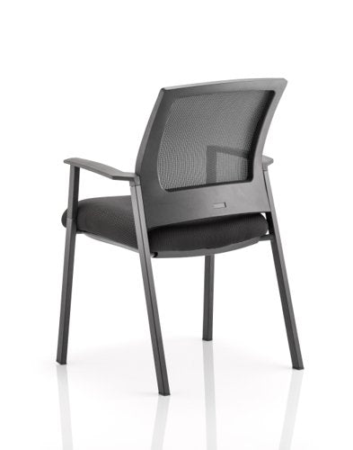 Metro Chair BK Fabric BK Mesh Back
