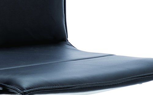 Echo Cantilever Chair Leather BK