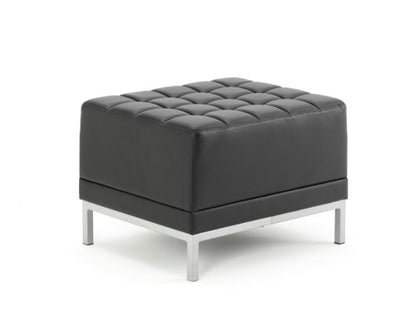 Infinity Mod Cube Chair BK Leather
