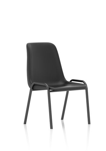 Polly Stacking Visitor Chair BK PP