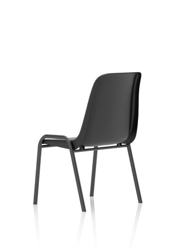 Polly Stacking Visitor Chair BK PP