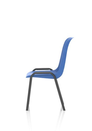 Polly Stacking Visitor Chair BL PP