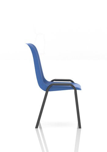 Polly Stacking Visitor Chair BL PP