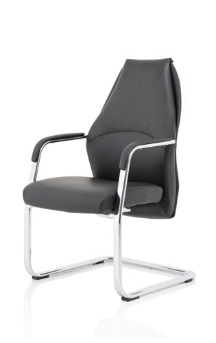 Mien Black Cantilever Chair