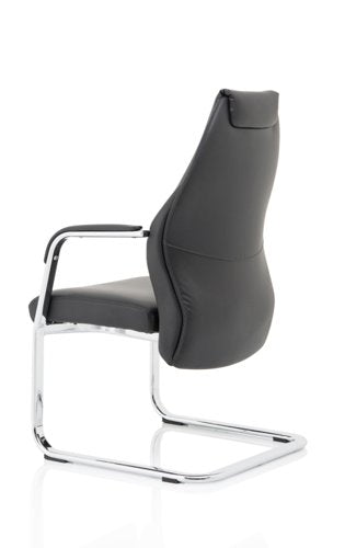 Mien Black Cantilever Chair