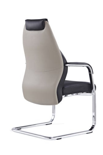 Mien Black and Mink Cantilever Chair