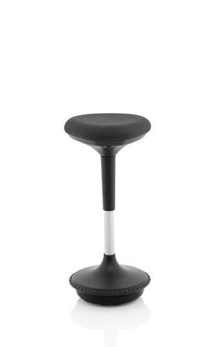 Sitall Deluxe Visitor Stool Black