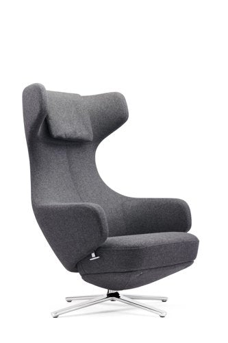 Sofia Exec Visitor Armchair Charcoal