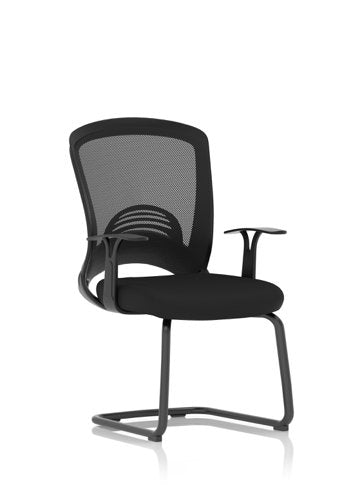 Astro Visitor Cantilever Chair Black