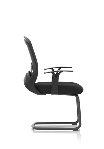 Astro Visitor Cantilever Chair Black