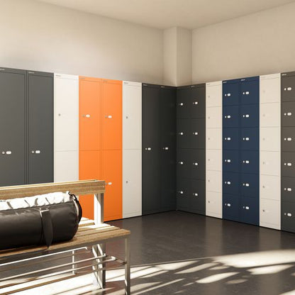 Qube by Bisley Locker 2Door 1800mm GY
