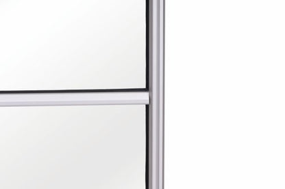 Mobile Stand Glass Panel 120x150cm