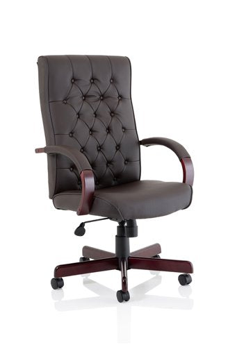 Chesterfield Exec Brown Leather