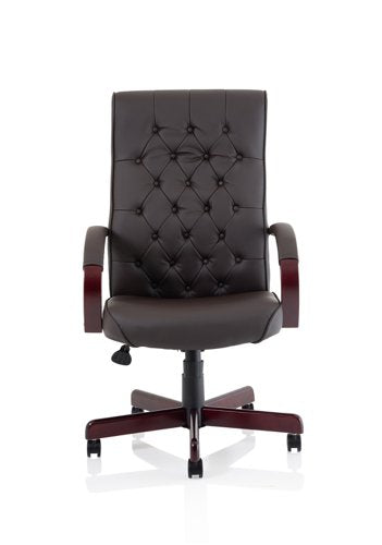 Chesterfield Exec Brown Leather