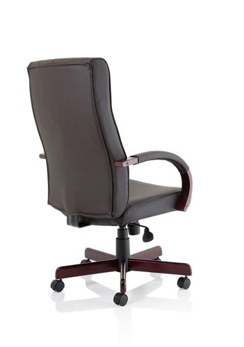 Chesterfield Exec Brown Leather