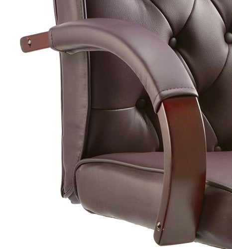 Chesterfield Exec Burg Leather