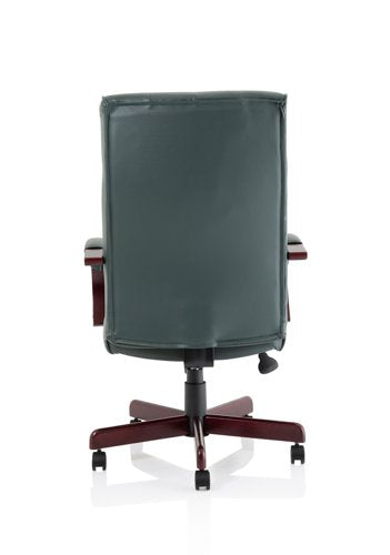 Chesterfield Exec Green Leather