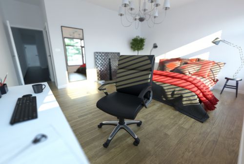 Desire High Executive Chair Black