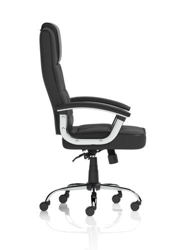Moore Deluxe Exec Chair wArms BK