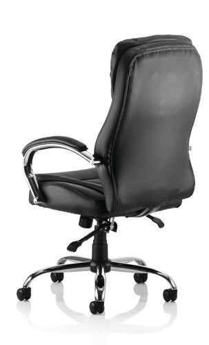 Rocky Executive Chair Black Leather