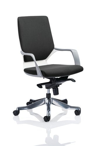 Xenon WH Shell Med Back BK Fabric