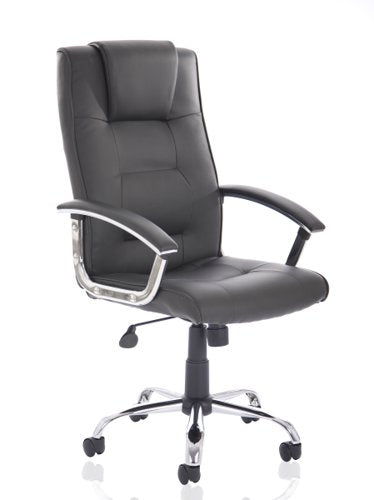 Thrift Executive Chair Black Leather