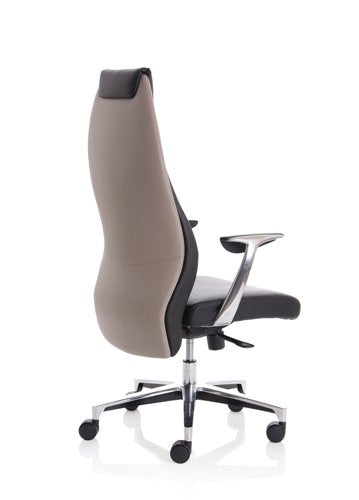 Mien Black and Mink Executive Chair