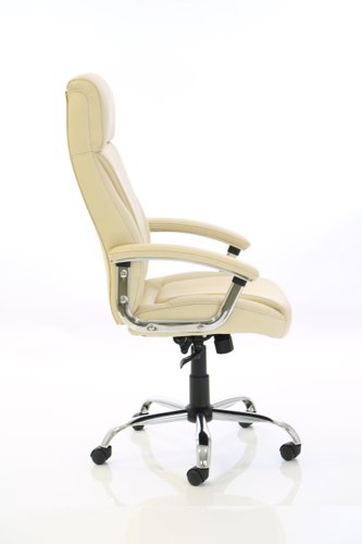 Penza Executive Leather Chair Cream