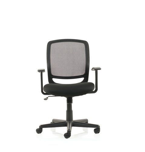 Mave Chair Black Mesh With Arms