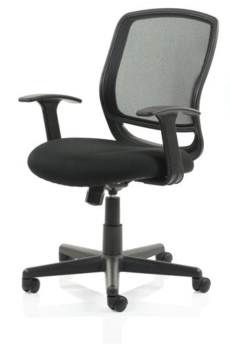 Mave Chair Black Mesh With Arms