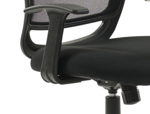 Mave Chair Black Mesh With Arms
