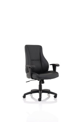 Winsor Black Leather Chair