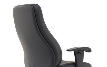 Winsor Black Leather Chair