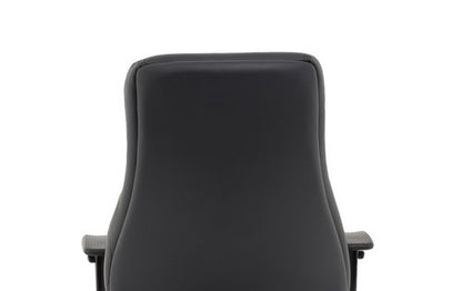 Winsor Black Leather Chair