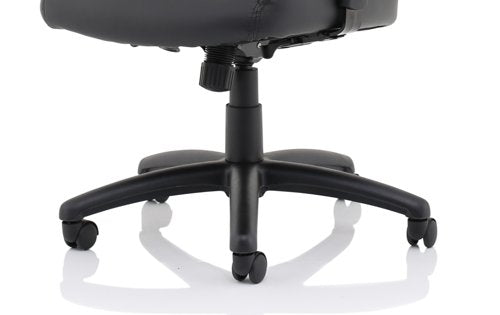 Winsor Black Leather Chair