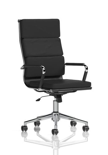 Hawkes Exec Chair CH Frame BK PU