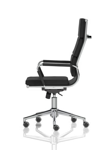Hawkes Exec Chair CH Frame BK PU