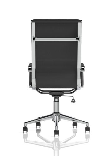 Hawkes Exec Chair CH Frame BK PU