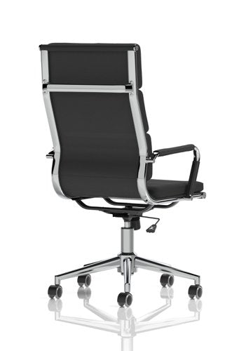 Hawkes Exec Chair CH Frame BK PU
