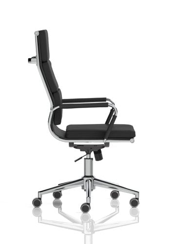 Hawkes Exec Chair CH Frame BK PU