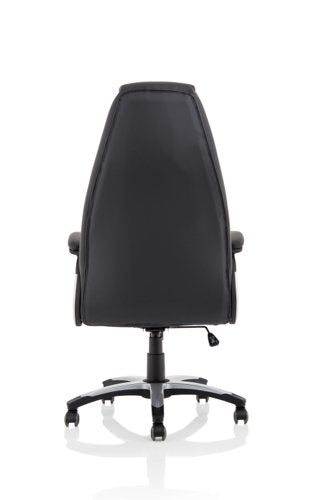 Metropolis HB Leather Look Chair BK