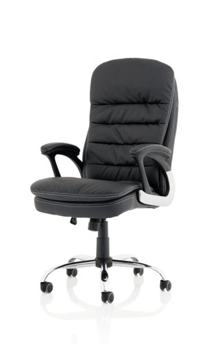 Ontario Leather Executive Chair Black