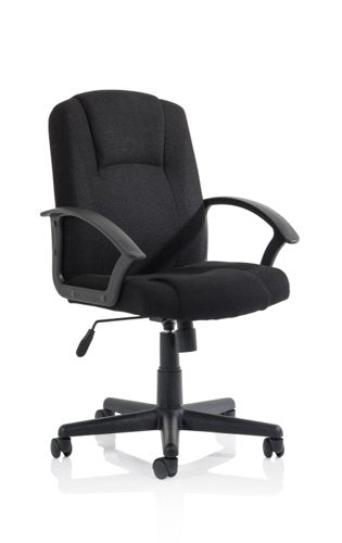 Bella Executive Chair Black Fabric
