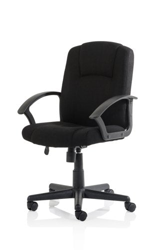 Bella Executive Chair Black Fabric